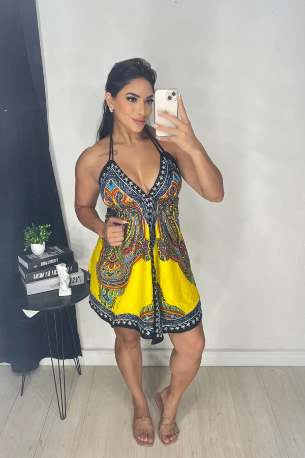 Vestido Curto Costas Nuas Bordado - Image 10