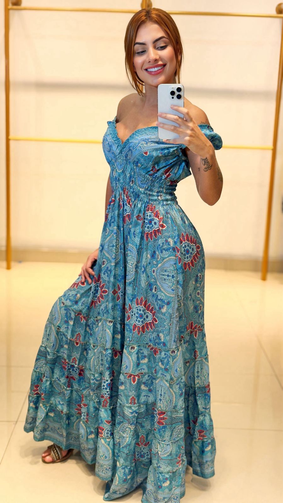 Vestido Seda Ciganinha Mix - Image 9
